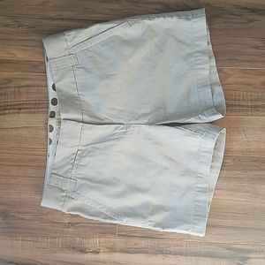 J Crew Weathered Chino Tan Shorts